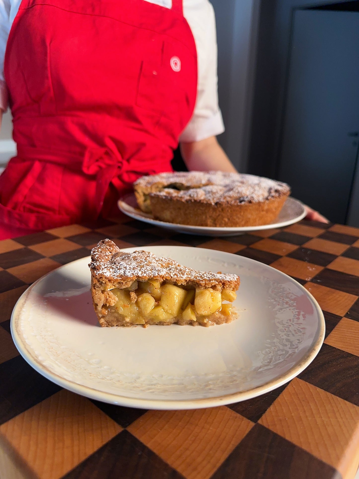 CROSTATA DI MELE INTEGRALE SENZA LATTOSIO