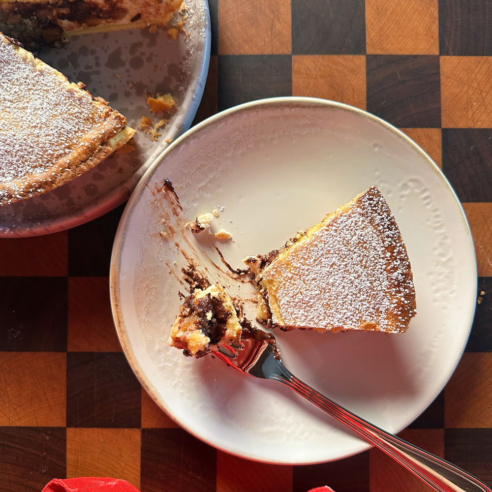 CROSTATA RICOTTA CIOCCOLATO E ARANCIA 