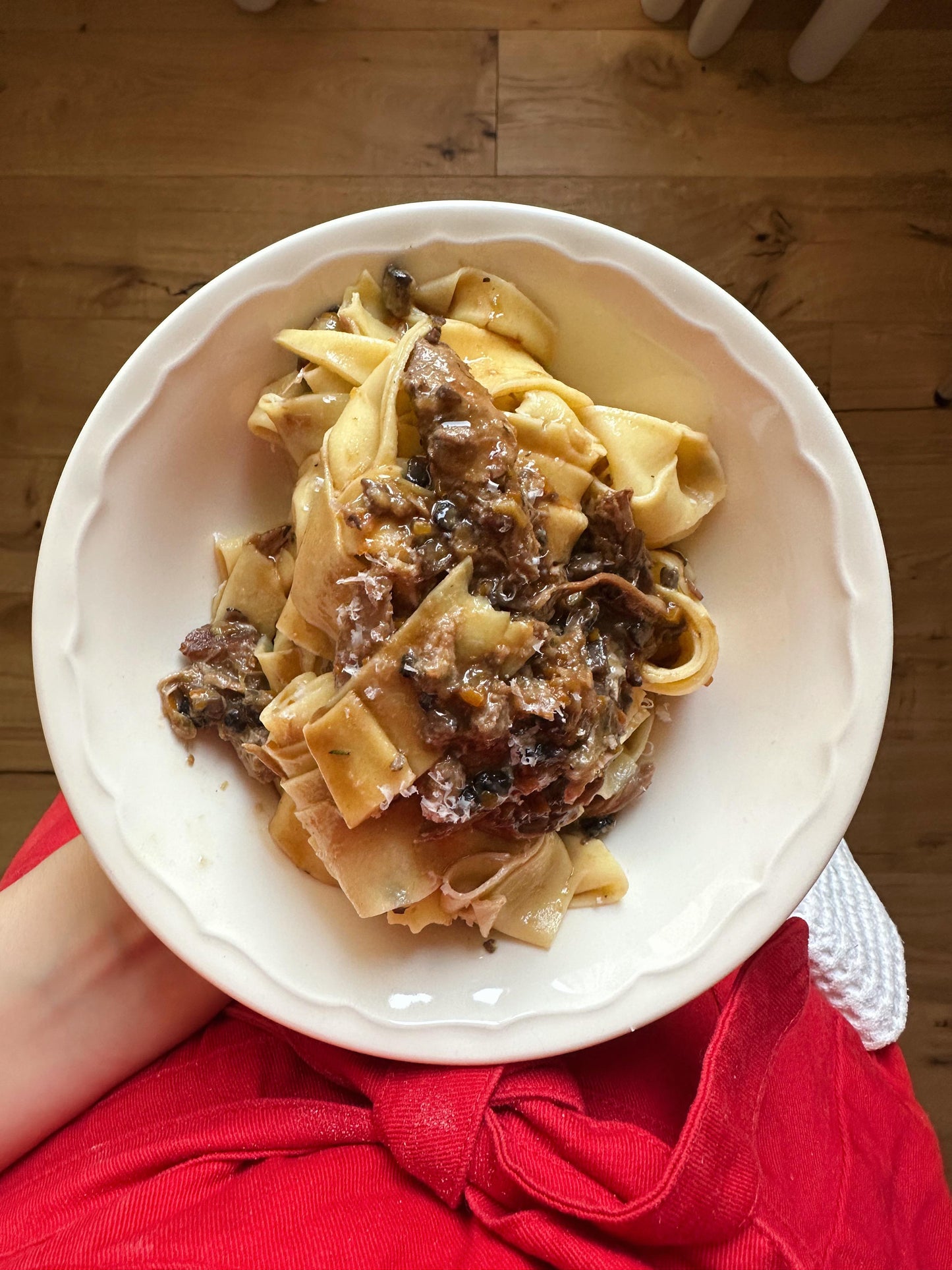 PAPPARDELLE AL RAGU D'ANATRA